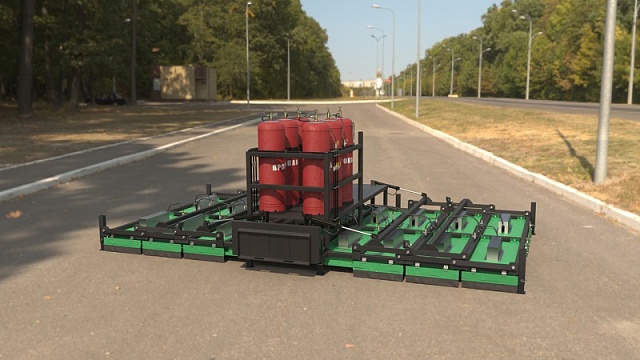 Навесная установка инфракрасного нагрева  ИКН SG-500-JPVT(H)